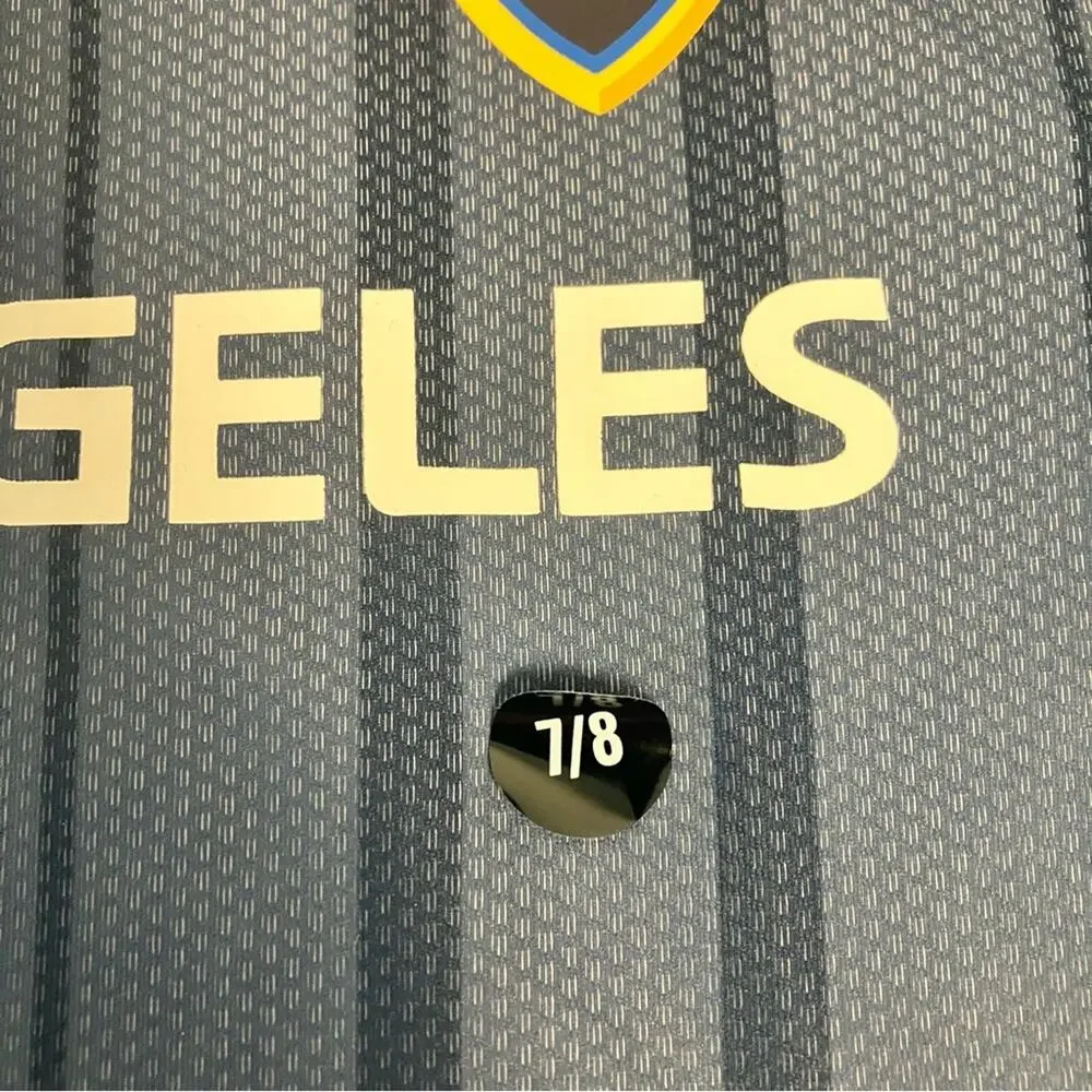 LA Galaxy Jersey Abercrombie Kids Short Sleeve Soccer Jersey Youth Size 7/8